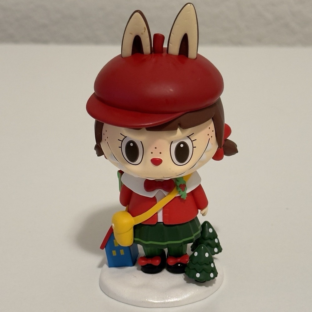 Pop Mart Labubu The Monsters Lets Christmas Together Christmas Girl Figure